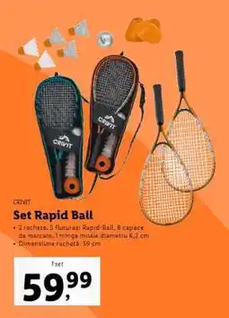 Lidl Set Rapid Ball Ofertă