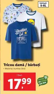 Lidl Tricou damă / bărbați Ofertă