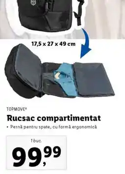 Lidl Rucsac compartimentat Ofertă