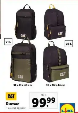 Lidl Rucsac CAT Ofertă
