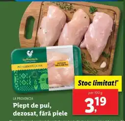 Lidl Piept de pui dezosat, fără piele Ofertă