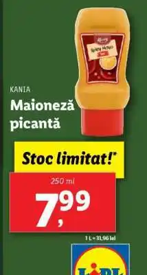 Lidl Maioneză picantă Ofertă