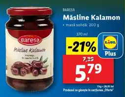 Lidl Măsline Kalamon Ofertă
