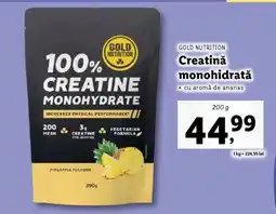 Lidl GOLD NUTRITION Creatină monohidrată Ofertă