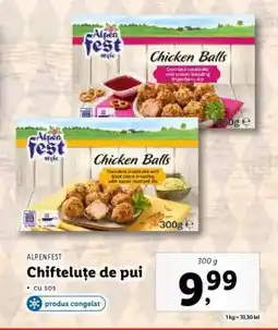 Lidl Chifteluțe de pui Ofertă