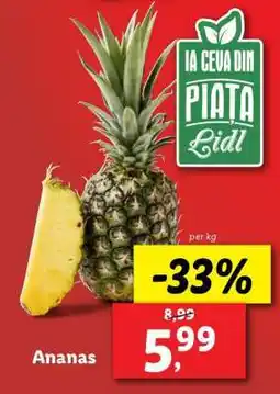 Lidl Ananas Ofertă