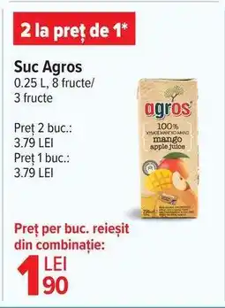 Carrefour Suc Agros Ofertă