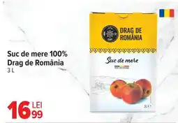 Carrefour Suc de mere 100% Drag de România Ofertă