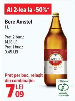 Carrefour Bere Amstel Ofertă