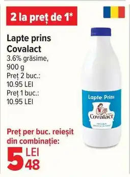 Carrefour Lapte Prins Covalact Ofertă