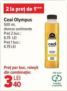Carrefour Ceai Olympus Ofertă