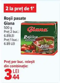 Roșii pasate GIANA