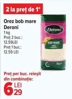 Carrefour Orez bob mare Deroni Ofertă