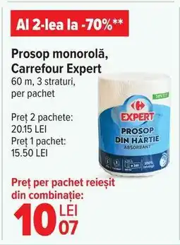 Carrefour Prosop monorolă Carrefour Expert Ofertă