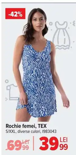 Carrefour Rochie femei TEX Ofertă
