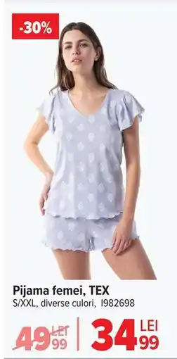 Carrefour Pijama femei, TEX Ofertă