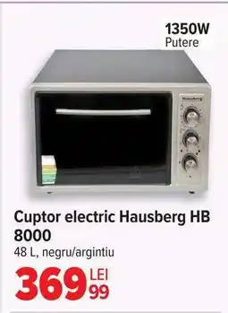 Carrefour Cuptor electric Hausberg HB 8000 Ofertă