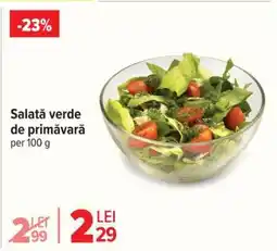 Carrefour Salată verde de primăvară Ofertă