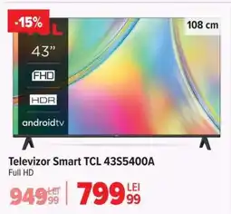 Carrefour Televizor Smart TCL 43S5400A Ofertă