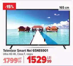 Carrefour Televizor Smart Nei 65NE6901 Ofertă
