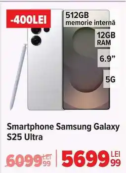 Carrefour Smartphone Samsung Galaxy S25 Ultra Ofertă