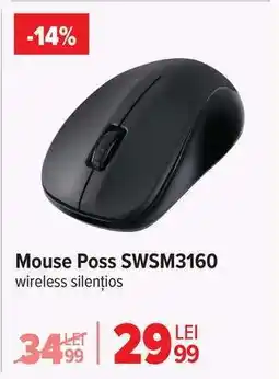 Carrefour Mouse Poss SWSM3160 Ofertă