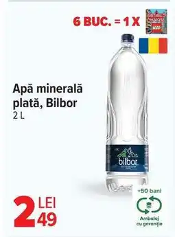 Carrefour Apă minerală plată Bilbor Ofertă