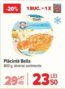 Carrefour Plăcintă Bella Ofertă