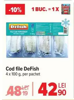 Carrefour Cod file DeFish Ofertă