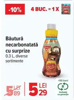 Carrefour Băutură necarbonatată cu surprize Ofertă