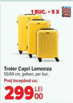 Carrefour Troler Capri, Lamonza Ofertă