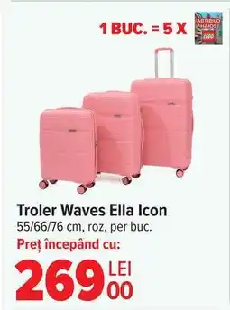 Carrefour Troler Waves, Ella Icon Ofertă