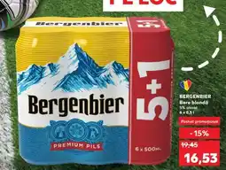 Kaufland BERGENBIER Ofertă