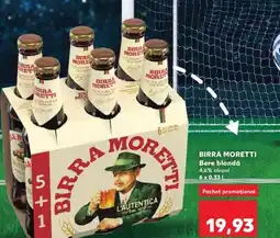 Kaufland BIRRA MORETTI Ofertă