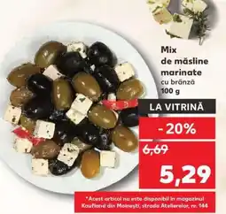 Kaufland Mix de măsline marinate cu brânză Ofertă
