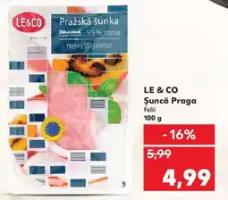 Kaufland LE & CO Şuncă Praga Ofertă