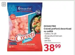 Selgros OCEAN FISH Creveți prefierți decorticați cu codiță Ofertă