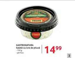 GASTRONATURA Salată cu icre de știucă