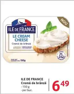 Selgros ILE DE FRANCE CREMĂ DE BRÂNZĂ Ofertă