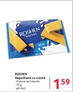 Selgros ROSHEN Napolitane cu cremă Ofertă