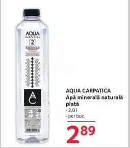 Selgros AQUA CARPATICA Ofertă