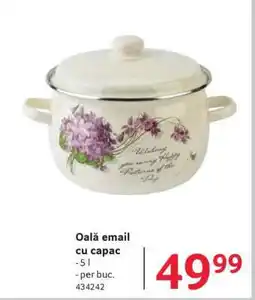 Selgros Oală email cu capac Ofertă