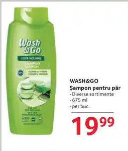 Selgros WASH&GO Șampon pentru păr Ofertă