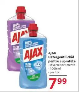 Selgros AJAX Detergent lichid pentru suprafețe Ofertă