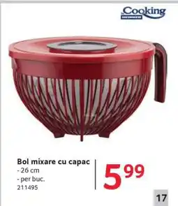Selgros Bol mixare cu capac Ofertă
