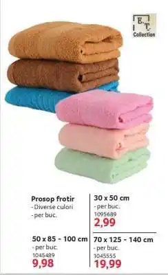 Selgros Prosop frotir Ofertă