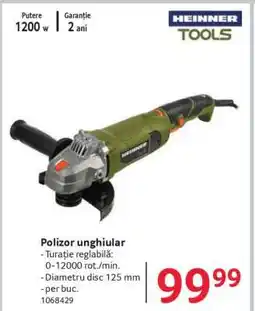 Selgros Polizor unghiular Ofertă
