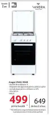 Selgros Aragaz VNAG-50AB Ofertă