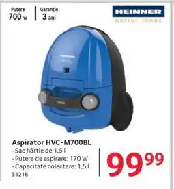 Selgros Aspirator HVC-M700BL Ofertă