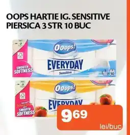 Unicarm Oops hartie ig. sensitive piersica Ofertă